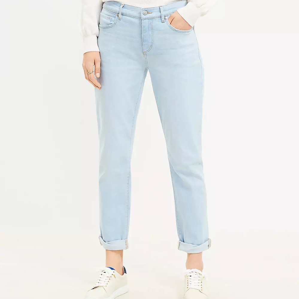 LOFT The Girlfriend Jeans, Size 27/4